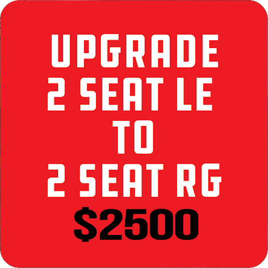 2 Seat LE to RG Upgrade (Bandit or Diablo)