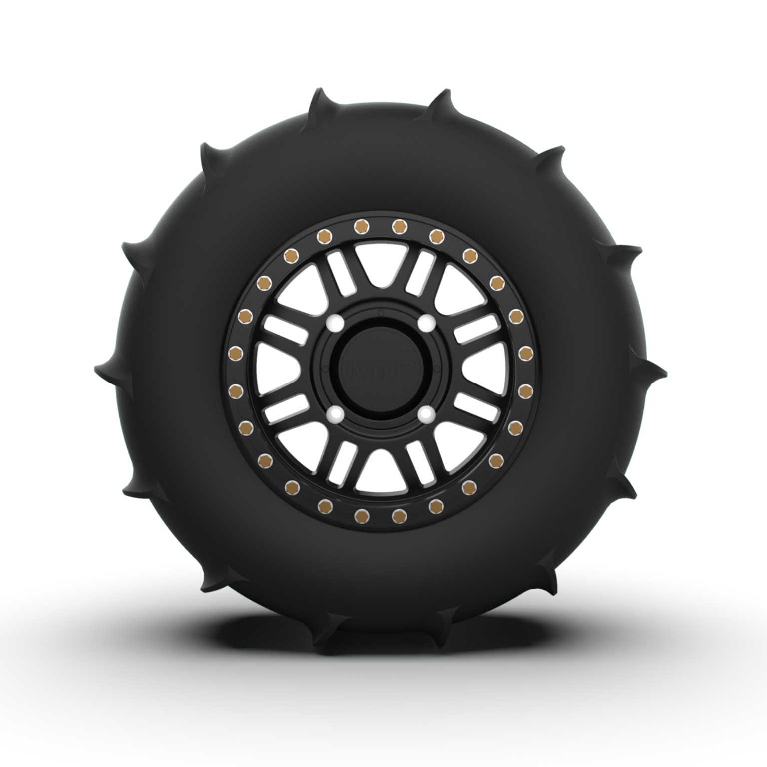 KMC Cage and EFX Sand Slinger Paddle Tire Kit Speed UTV