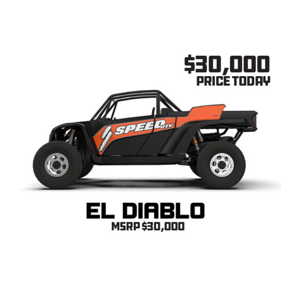$30,000.00 - 2 Seat El Diablo UTT Base Model  (Transferable, NON Refundable)